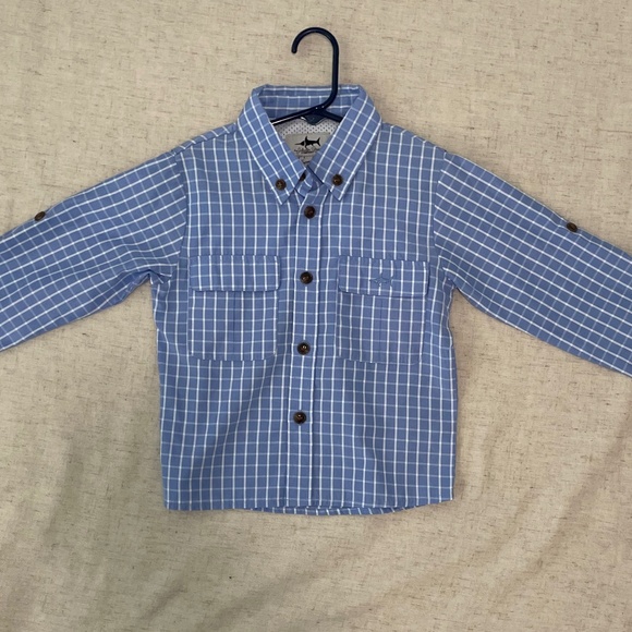 Boys Saltwater Boys Performance Button Down - Picture 1 of 3